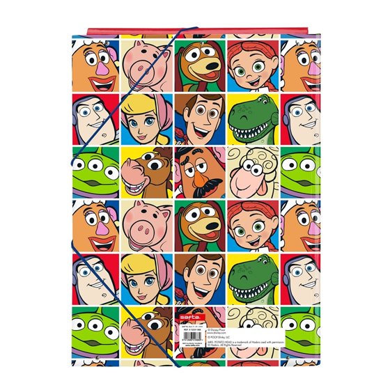 Carpeta Folio 3 Solapas Toy Story Ready To Play 