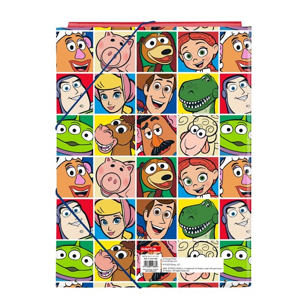 Carpeta Folio 3 Solapas Toy Story Ready To Play 