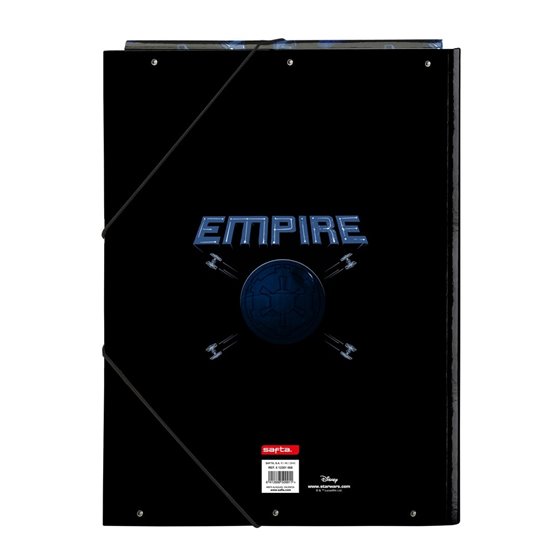 Carpeta Folio 3 Solapas Star Wars Digital Escape 