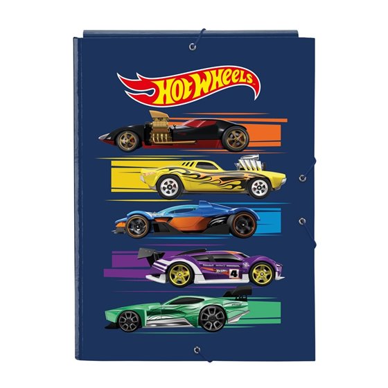 Carpeta Folio 3 Solapas Hot Wheels Speed Club 