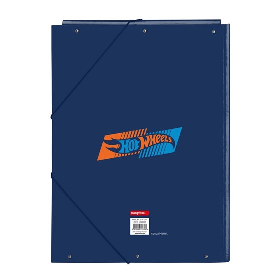 Carpeta Folio 3 Solapas Hot Wheels Speed Club 