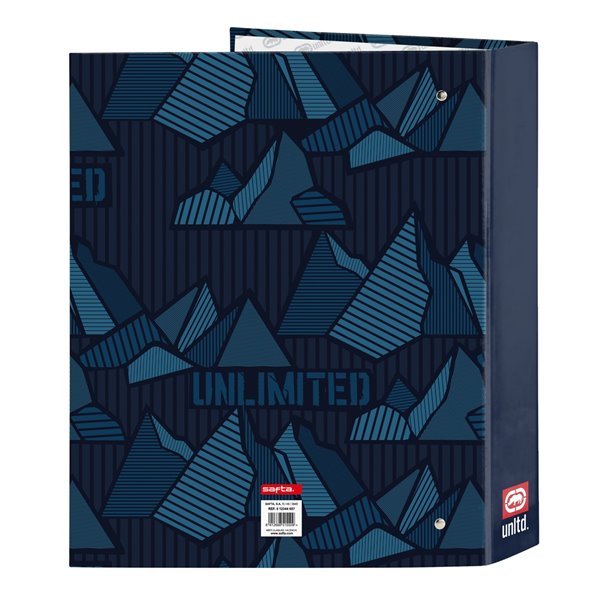 Carpeta Folio 4 Anillas 35 mm. Lomo Ancho Ecko Unltd. Peaks 