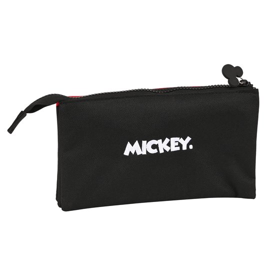 Portatodo Triple Mickey Mouse Mickey Mood 22 x 12 x 3 cm.