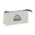 Portatodo Triple Kappa Grey Knit 22 x 12 x 3 cm.