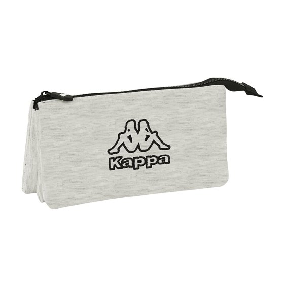 Portatodo Triple Kappa Grey Knit 22 x 12 x 3 cm.