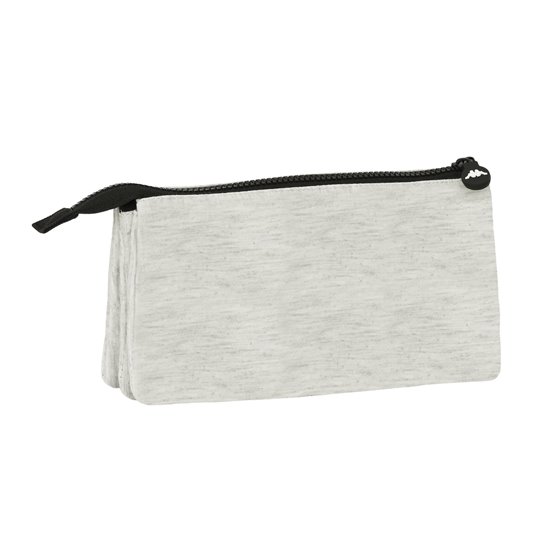 Portatodo Triple Kappa Grey Knit 22 x 12 x 3 cm.