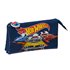 Portatodo Triple Hot Wheels Speed Club 22 x 12 x 3 cm.