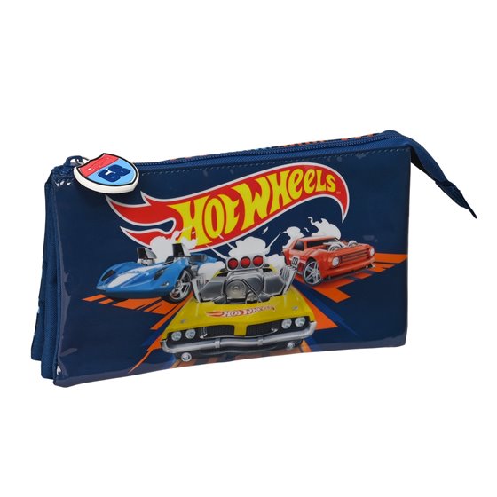 Portatodo Triple Hot Wheels Speed Club 22 x 12 x 3 cm.