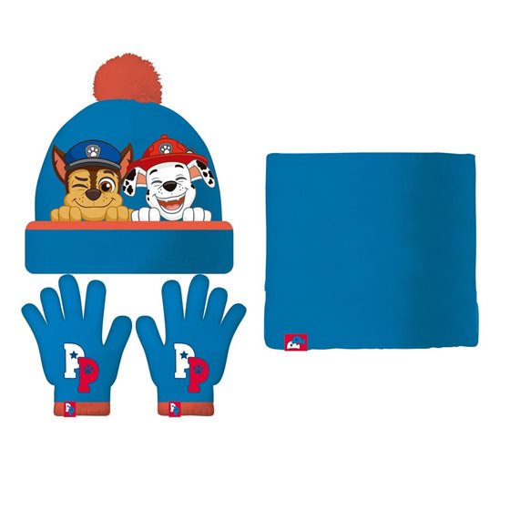 Set Gorro/Buff/Guantes Bebé 44/46 Paw Patrol Friendship 