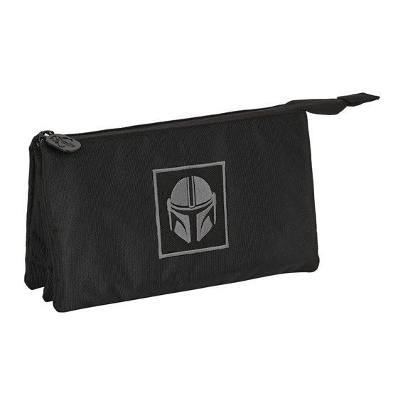Portatodo Triple The Mandalorian Teen 22 x 12 x 3 cm.