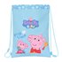 Saco Plano Junior Peppa Pig Baby 26 x 34 x 1 cm.