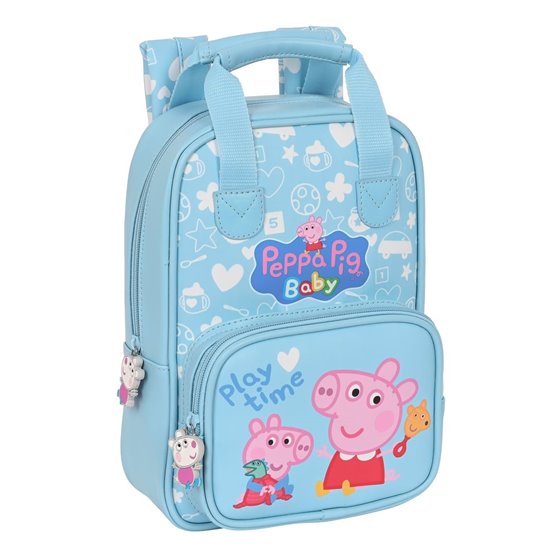 Mochila Infantil Con Asas Peppa Pig Baby 20 x 28 x 8 cm.