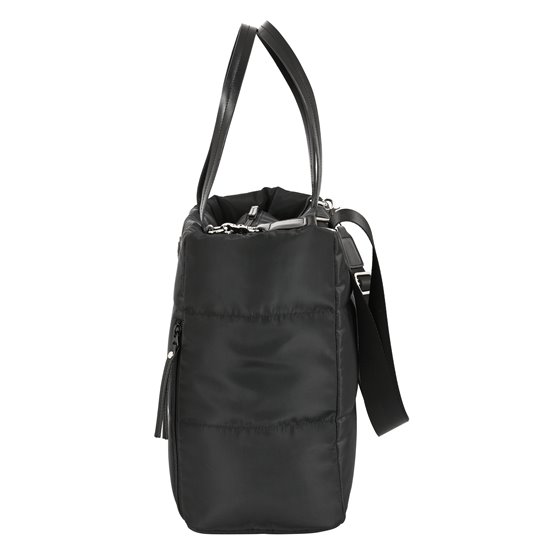 Bolso Con Bolsillo Para Portatil 14,1'' Moos Capsula Acolchado Negro 40 x 31 x 17 cm.