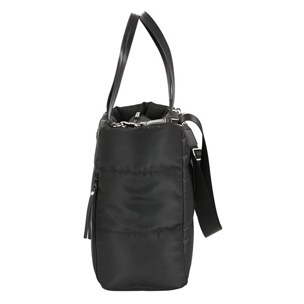 Bolso Con Bolsillo Para Portatil 14,1'' Moos Capsula Acolchado Negro 40 x 31 x 17 cm.