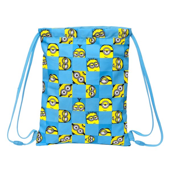 Saco Plano Junior Minions Minionstatic 26 x 34 x 1 cm.