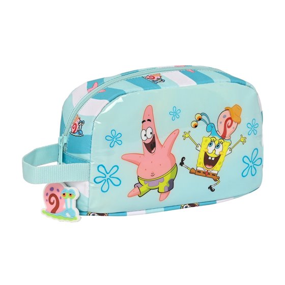 Portadesayunos Termo Bob Esponja Stay Positive 21,5 x 12 x 6,5 cm.