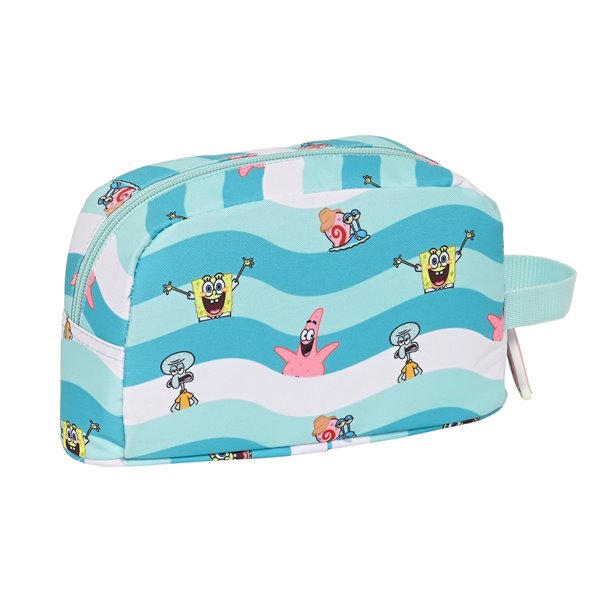 Portadesayunos Termo Bob Esponja Stay Positive 21,5 x 12 x 6,5 cm.