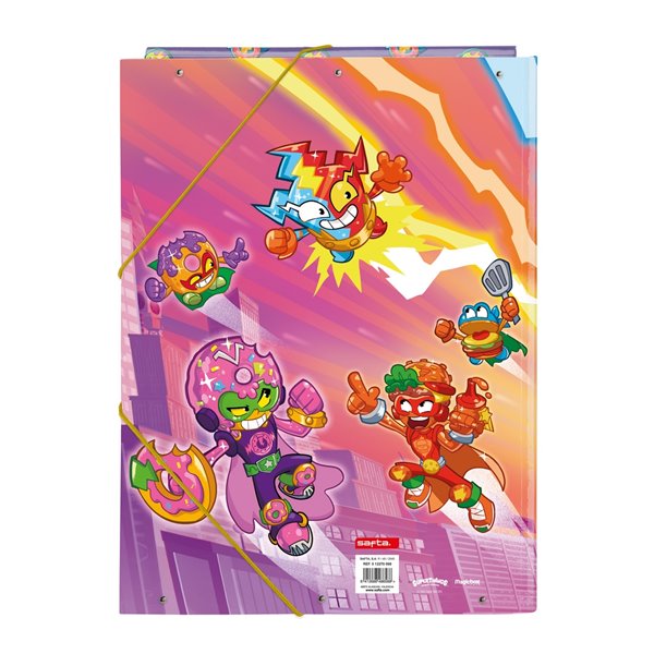 Carpeta Folio 3 Solapas Superthings Guardians Of Kazoom 