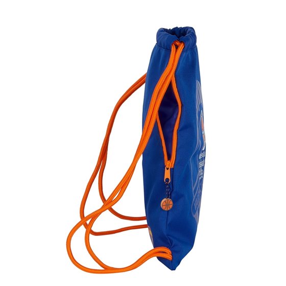 Saco Mochila VALENCIA BASKET Cremallera Lateral 35 x 45 x  cm.
