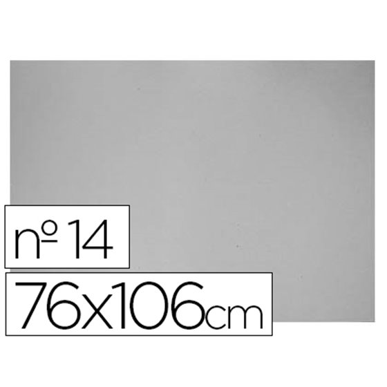 Carton Gris Nº 14 76X106 Cm Hoja