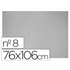 Carton Gris Nº 8 76X106 Cm Hoja