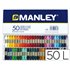 Lapices Cera Manley Caja De 50 Colores Surtidos