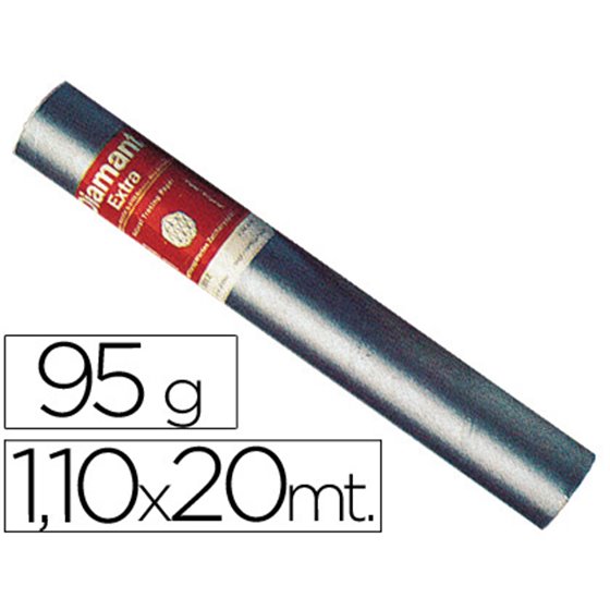 Papel Vegetal Diamant 90-95 Gr Rollo De 1.10X20 Mt