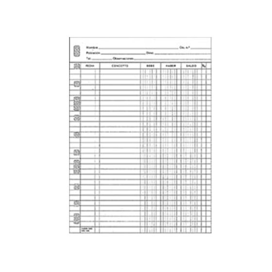 Recambio Multifin 3002 Cuarto Natural Cuentas Corrientes