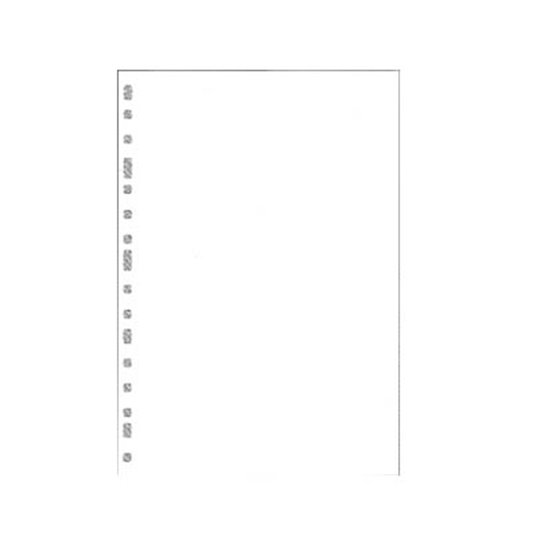 Recambio Multifin 3005 Folio Natural Liso Blanco