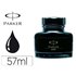 Tinta Estilografica Parker Negra Bote 57 Ml