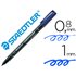 Rotulador Staedtler Lumocolor Retroproyeccion Punta De Fibrapermanente 317-3 Azul Punta Media Redonda 0.8-1 Mm