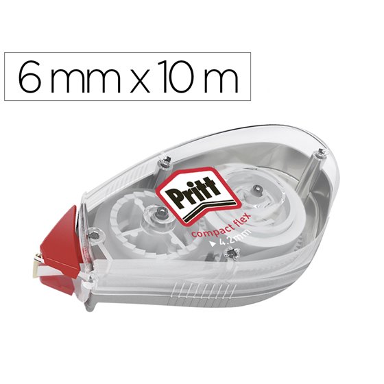 Corrector Pritt Roller Compact 6 Mm X 10 M
