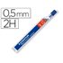 Minas Staedtler Mars Micro Grafito 0,5 Mm 2H Tubo Con 12 Unidades