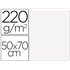 Cartulina Lisa/Rugosa 2 Texturas 50X70 Cm 220G/M2 Blanco
