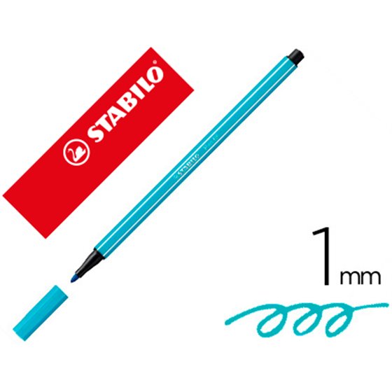 Rotulador Stabilo Acuarelable Pen 68 Azul Cobalto 1 Mm