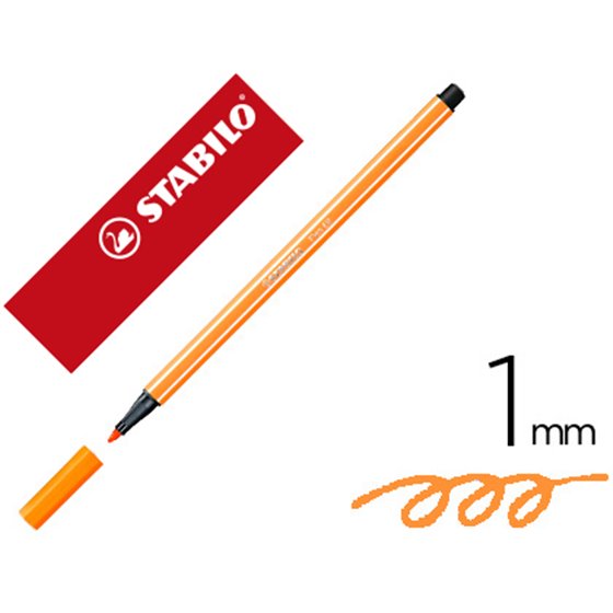 Rotulador Stabilo Acuarelable Pen 68 Ocre 1 Mm