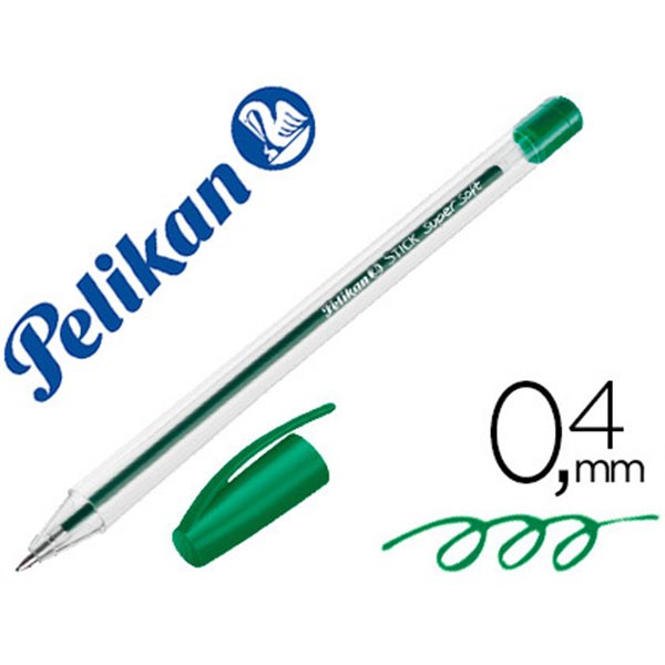 Boligrafo Pelikan Stick Super Soft Verde