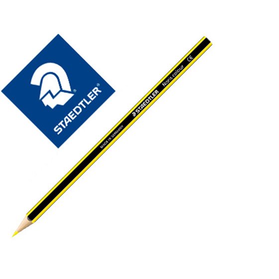 Lapiz De Color Staedtler Wopex Ecologico Amarillo Claro