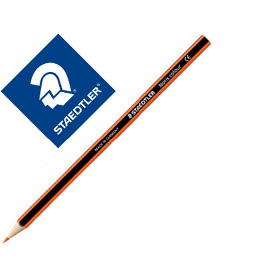 Lapiz De Color Staedtler Wopex Ecologico Naranja
