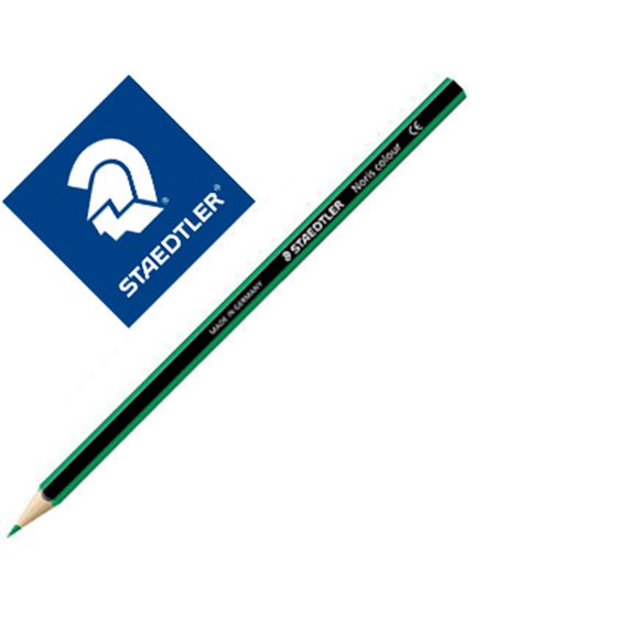 Lapiz De Color Staedtler Wopex Ecologico Verde