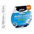 Cinta Adhesiva Plico Doble Cara Facil Uso 50 Mt X 12/18 Mm