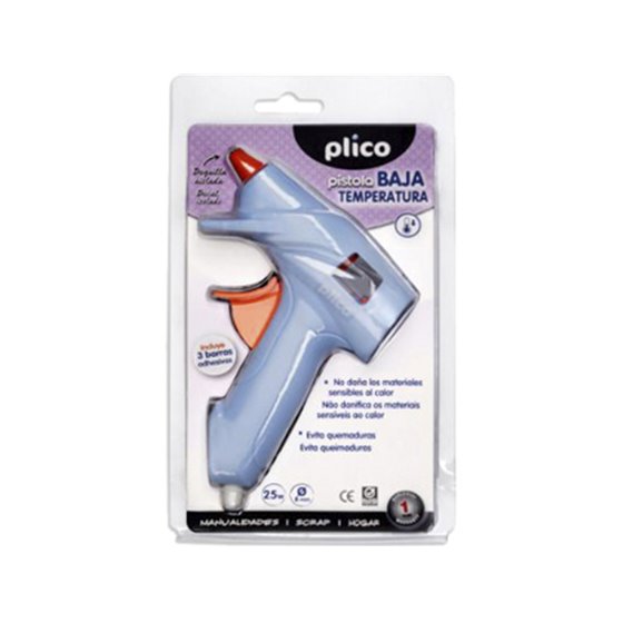 Pistola Termofusible Plico 25W Baja Temperatura