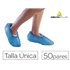 Cubre Calzado Delta Plus Polietileno Azul Talla Unica Caja De 50 Pares