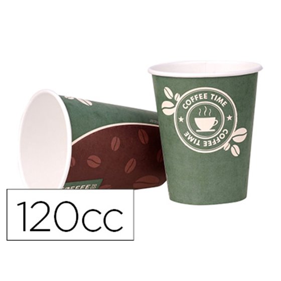 Vaso Termico Carton 120 Cc Paquete De 50 Unidades