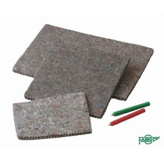 Plancha Picar Fieltro FAIBO 21 cm. X 30 cm.