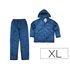 Conjunto De Lluvia Deltaplus 400 Poliester/Pvc Azul Marino Talla Xl
