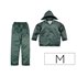 Conjunto De Lluvia Deltaplus 400 Poliester/Pvc Verde Talla M