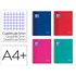 Cuaderno Espiral Oxford Surt Europeanbook 10 School Classic Tapa Extradura Din A4+ 150 Hojas Cuadro 5 Mm Con