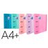 Carpeta Con Recambio Oxford Europeanbinder Touch Pastel 4 Anillas 35 Mm Din A4+ Tapa Extradura Con Gomilla Colores