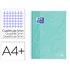 Cuaderno Espiral Oxford Ebook 1 School Touch Te Din A4+ 80 Hojas Cuadro 5 Mm Con Margen Mint Pastel